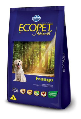 Comida Ecopet Natural Perro Adulto 22kg +regalo+envío Gratis