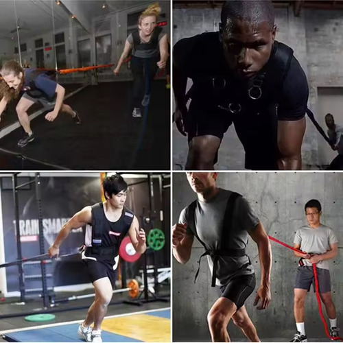 Extensor Elástico Cinto Para Treino De Futebol Resistência