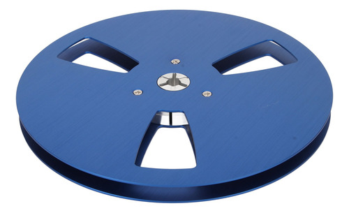 Bobina Vacía De Aleación De Aluminio Azul De 1/4 Y 7 Pulgada