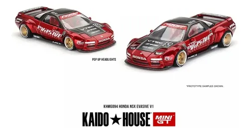 MINI GT KAIDO☆HOUSE ホンダ NSX Evasive V1 Kaido House Mini GT Evasive V1 2024 1:64 Honda NSX | MercadoLivre