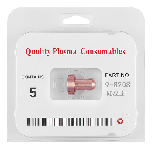 Punta De Plasma 9-8208 40a, 5 Unidades, Aptas Para Boquillas