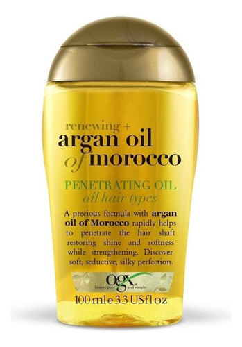 Óleo Capilar Ogx Argan Oil Of Morocco X 100 Ml