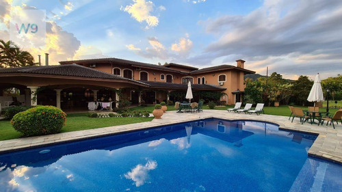 Mansão Com 5 Suítes À Venda Em Condomínio Fechado No Guarujá/sp , 2000 M² Por R$ 6.500.000 - Jardim Acapulco - Guarujá/sp - Ca0043