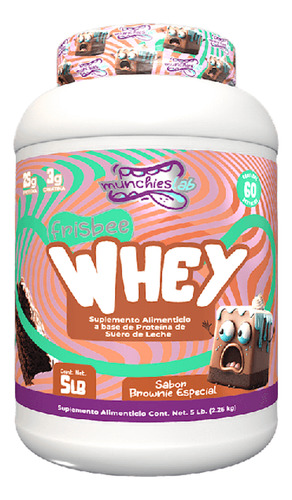 Munchies Lab Proteina Frisbee Whey Brownie 5lb.
