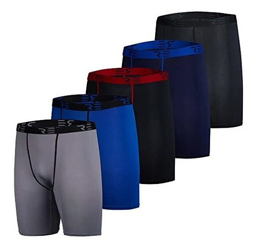 Real Essentials Pack De 5 Pantalones Cortos De Compresión Pa