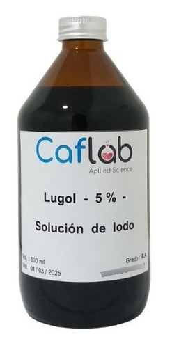 Lugol 5 % - 1000 Ml - Caflab -