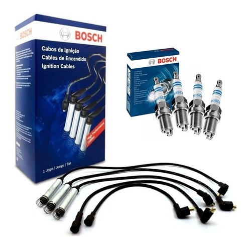 Kit Cabo De Vela E Vela Monza Kadett Ipanema Carburado Bosch