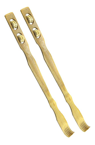 2 Uds Rascador De Espalda De Natural Rastrillo De Masajeador
