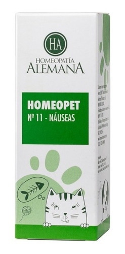 Homeopet Nauseas Homeopatía Alemana
