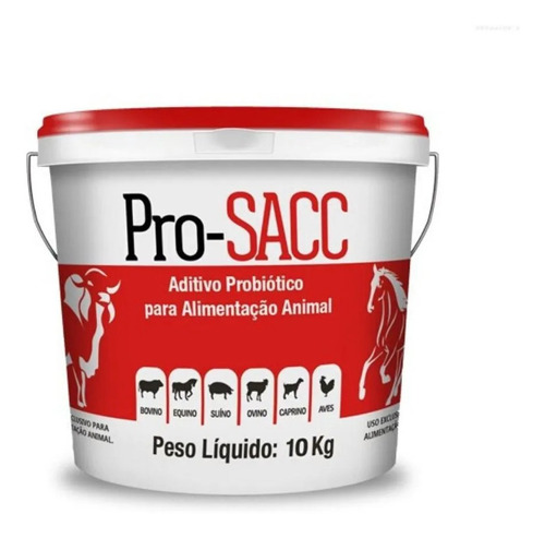 Pro Sacc Probiótico 10 Kg - Univitta ( Alimentação Animal )