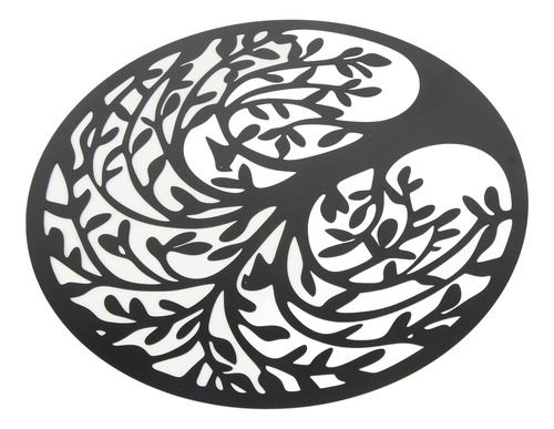 Decoración De Pared Con Forma De Árbol De La Vida, De Hierro