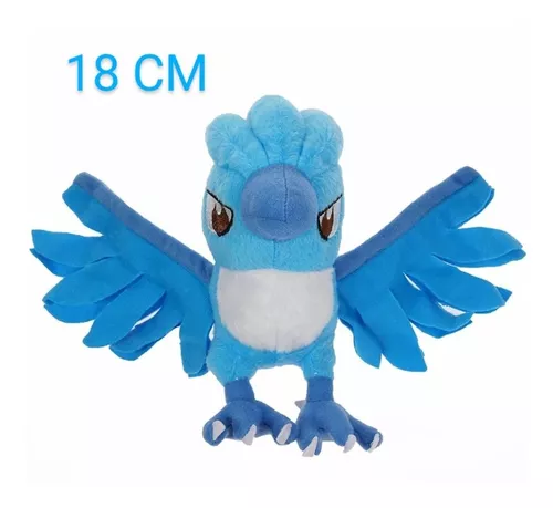 Pelucia Zapdos De Galar Boneco Pokemon Sg Articuno Moltres