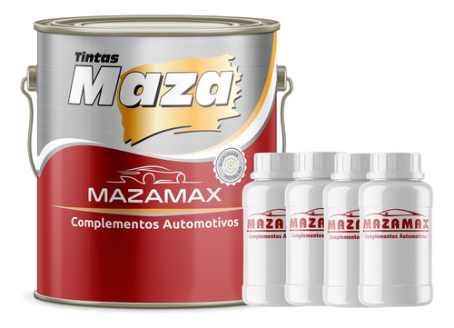 Wash Primer Fundo Fosfatizante Kit Maza 3,6 Litros - Nf-e Cor Amarelo Esverdeado