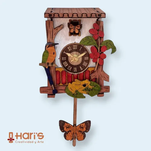 Reloj Típico Homenaje A Colombia