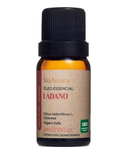 Óleo Essencial Ládano Via Aroma - 3ml