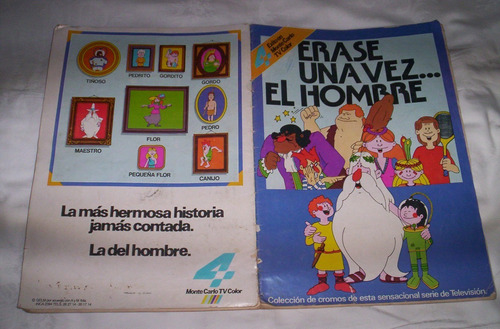 Erase Una Vez El Hombre Album De Figuritas..completo..leer..