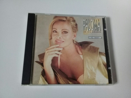 Paloma San Basilio Cd De Mil Amores - Emi 1991 Primera Edic.