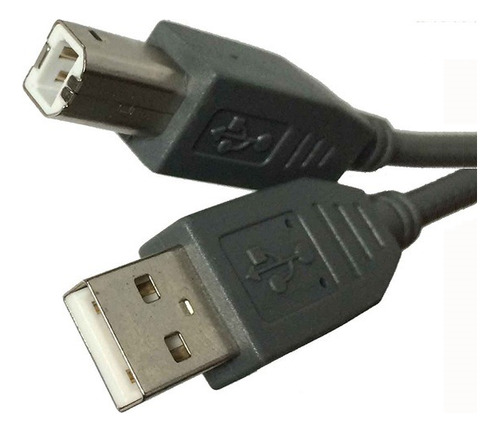 Cable Usb A B 2.0 Para Impresoras Y Escaner De 1.8 Metros