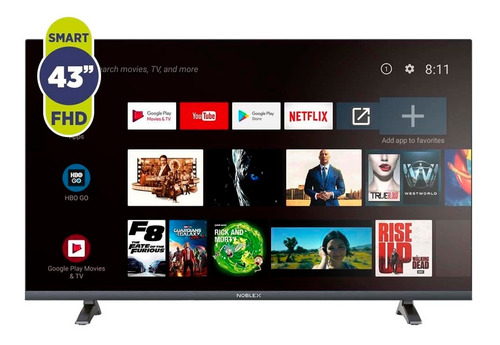 Smart Tv Led 43  Noblex Dm43x7100 Full Hd Android Tv A12