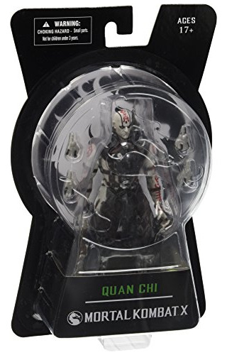 Diversión Tierra Mortal Kombat X Serie 2 Quan Chi Gvzwg