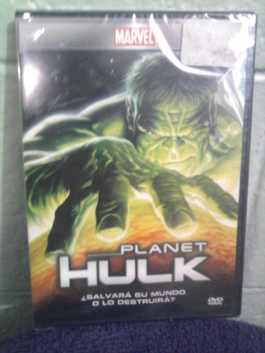 Dvd Planeta Hulk Anime Caricaturas Marvel Comics