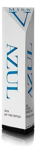 Gel Lubricante Intimo Masculino Miss V Azul 50ml