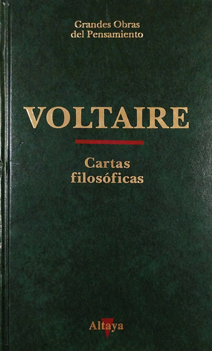 Cartas Filosóficas - Voltaire (Usado)