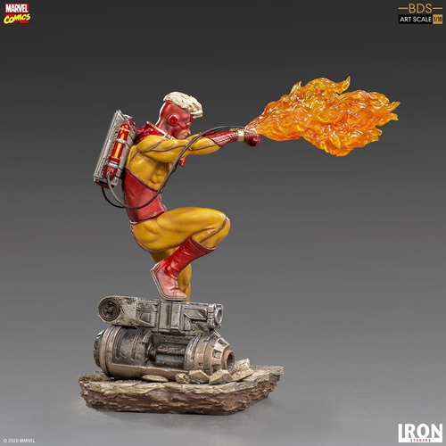 Estátua Pyro - X-men - Bds Art Scale 1/10 - Iron Studios