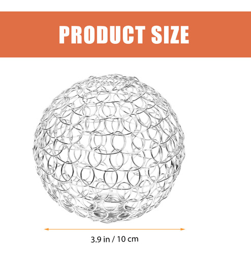 Globe Lampshade Cage Lamp Shade Wire Lamp Cover Lamp Cover L