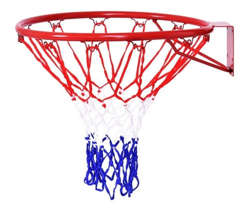 Imagen 1 de 4 de Aro De Basket Basquetbol Medida Oficial Con Red