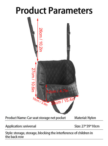 Bolsa De Almacenamiento Para Coche, Universal, De Gran Capac