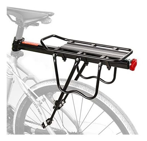 Homee Portaequipajes Trasero Para Bicicletas, 110 Lbs - 50kg