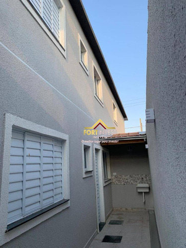 Imagem 2 de 7 de Casa Com 2 Dormitórios À Venda, 55 M² Por R$ 190.000,00 - Maracanã - Praia Grande/sp - Ca0496