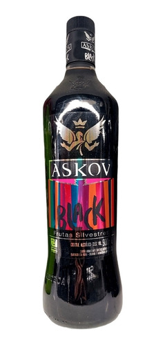 Cocktail Alcoólico Askov Black Kit Com 3 Unidades De 900ml