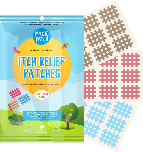 Parche Mágico Niños Para Picazón De Insectos Mosquitos 27pzs