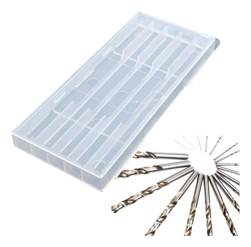 Taladro De Cajas De Almacenamiento De La Caja 14.3cmx6.4cm