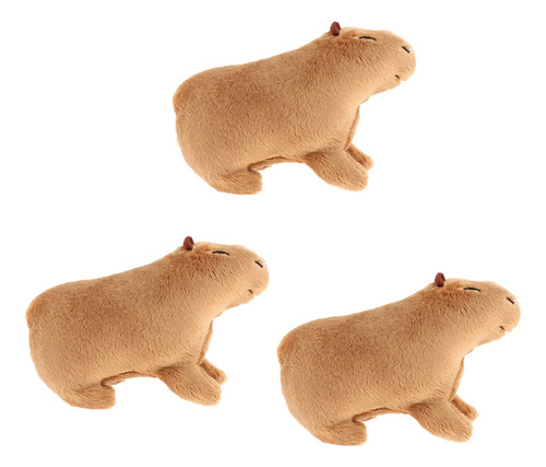 Muñecas De Dibujos Animados De Animales De Peluche, 3 Piezas