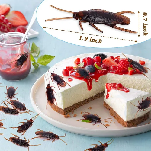 Broma Cucaracha Falsa Insectos Desagradables X10 Y A