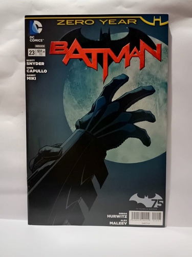 Batman Zero Year 75 Aniversario (Usado)