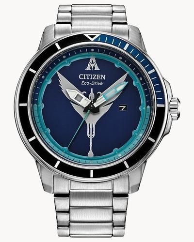 Citizen Avatar Wave Blue Dial Stainless Aw1708-57w  Dcmstore