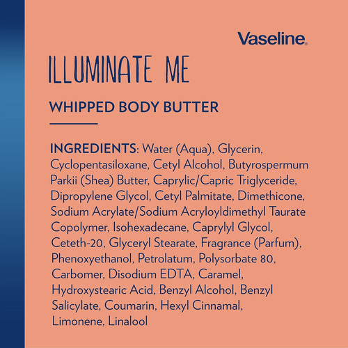 Vaseline Illuminate Me Whipped Body Butter - Paquete De 2 -