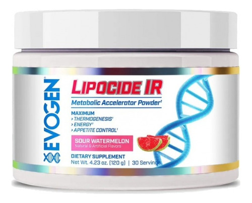 Lipocide Ir 30 Serv. Evogen Acelerador Metabolico