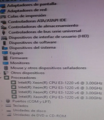 Servidor Dell R330 Ram 4 Ddr4 Hdd 3tb Procesador 4 Nucleos (Usado)