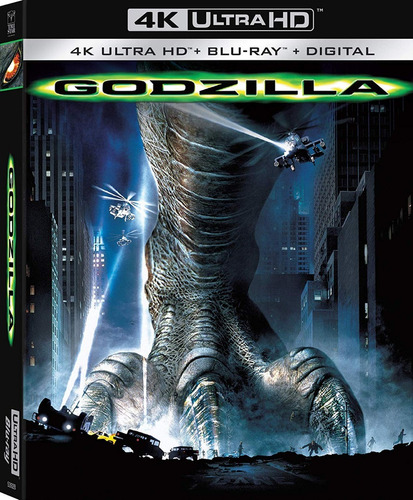 4k Ultra Hd + Blu-ray Godzilla (1998)