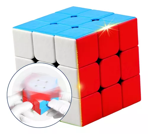 Cubo Mágico Profissional Interativo 3x3x3 De Alta Precisão