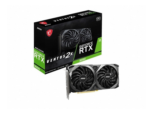 Imagen 5 de 5 de Tarjeta de video Nvidia MSI Ventus GeForce RTX 30 Series RTX 3050 GeForce RTX 3050 VENTUS 2X 8G OC OC Edition 8GB