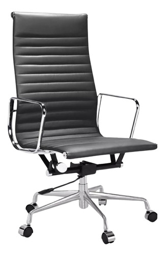 Silla Oficina Sillon Ejecutivo Eames Aluminium Alto Nacional