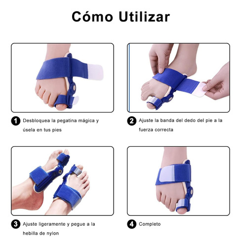 Set Correctores De Juanetes Protector Separador Dedos Pies
