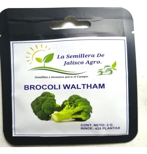 Sobrecitos De Brocoli 10 Pz La Semillera Jal