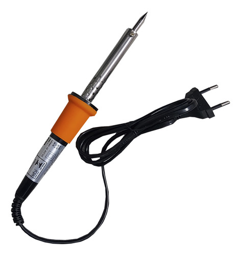 Kit Ferro De Solda 110v 60w Com Tubo De Estanho 25g